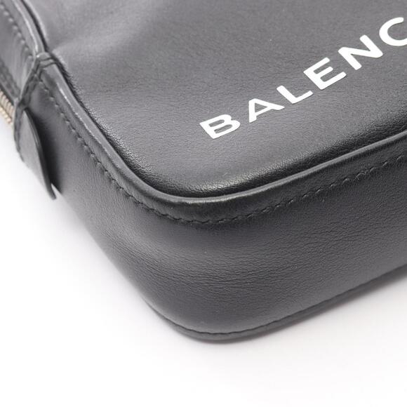 Balenciaga Triangle Clutch Bag, Leather, Women's,